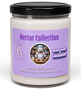 White Sage and Lavender White Sage and Lavender Candle